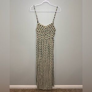 Tulle-XS-maxi dress-navy/green/orange/beige-womens